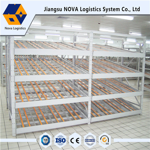 Aliran Tugas Menengah Melalui Rak Dari Nova Logistik