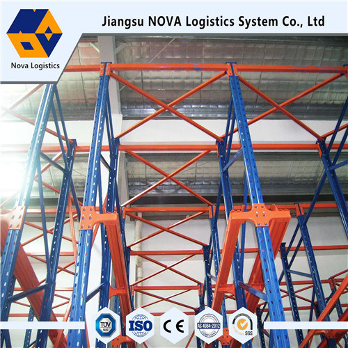 Rak Penyimpanan Pallet Tugas Berat Bentuk Jiangsu Nova