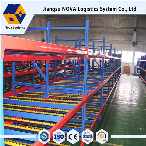 Aliran Tugas Menengah Melalui Rak Dari Nova Logistik