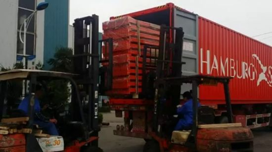 Hard Drive-Through Steel Racking Stabil Dari Jiangsu Nanjing Nova Company